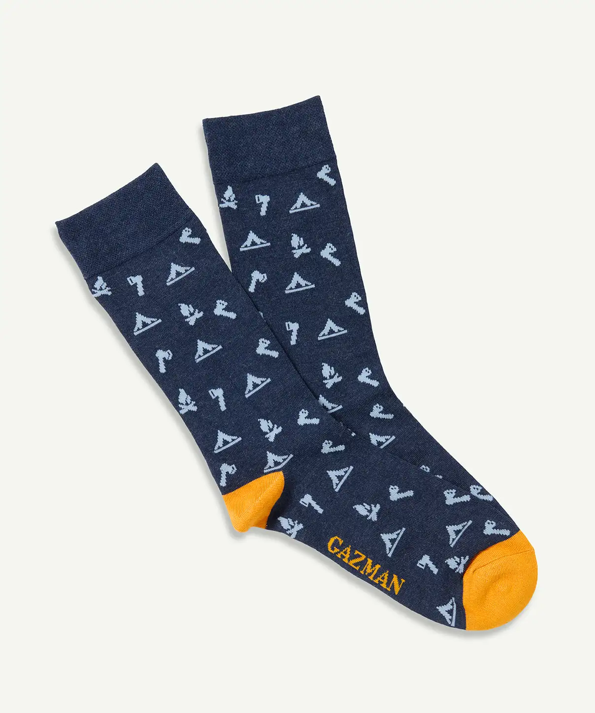 Gazman Non Tight Wilderness Sock - Denim 3 Gazman Non Tight Wilderness Sock - Denim