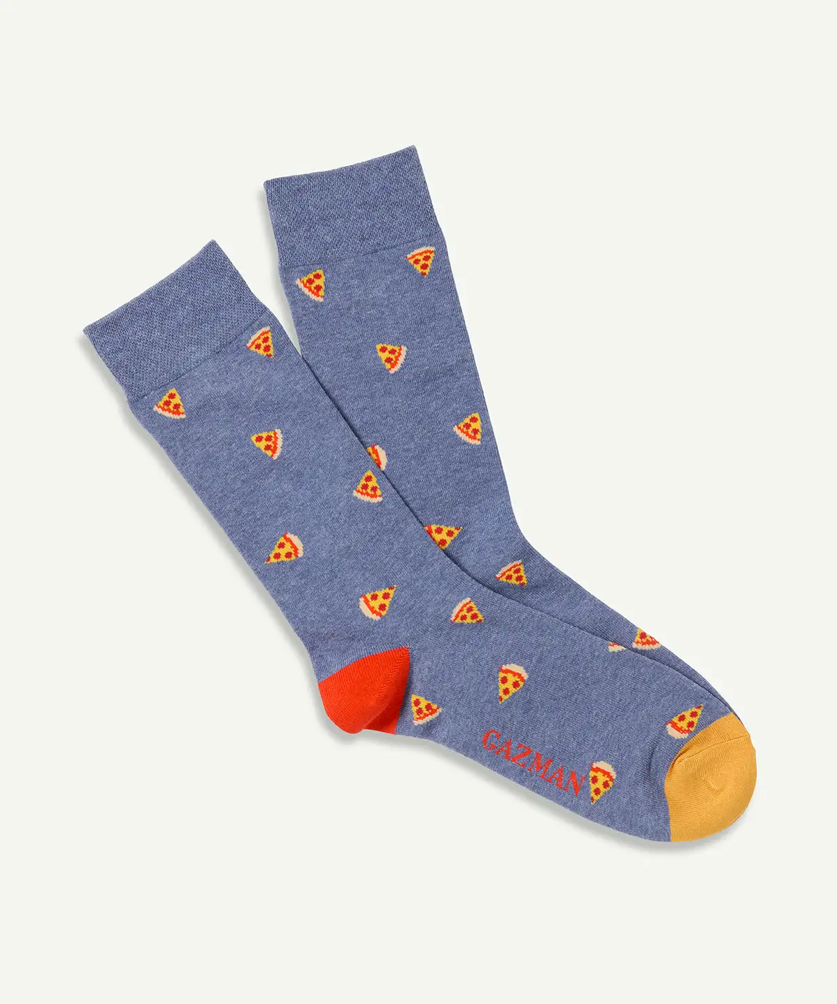 Gazman Non Tight Pizza Sock - Denim 3 Gazman Non Tight Pizza Sock - Denim