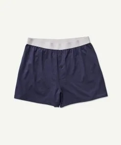 Gazman Jersey Boxers - Navy