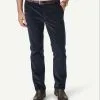 Gazman Stretch Fine Cord Pants - Navy -Cheap Gazman Store 1 44806
