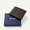 Gazman Leather Tri Fold Wallet - Brown -Cheap Gazman Store 1 45888