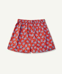 Gazman Turtle Print Boxers - Red
