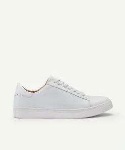 GAZMAN Leather Sneaker - White