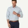 Gazman Easy Care Twill Check Long Sleeve Shirt - Multi Check -Cheap Gazman Store 1 46936