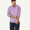 Gazman Easy Care Check Long Sleeve Shirt - Bright Pink -Cheap Gazman Store 1 46947