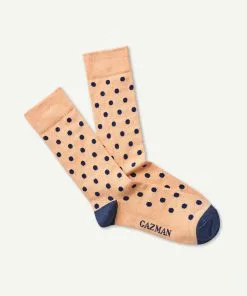 Gazman Non Tight Polka Dot Sock - Orange
