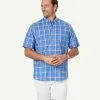 Gazman Casual Slub Multi Check Short Sleeve Shirt - Multi Check -Cheap Gazman Store 1 47399