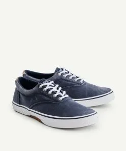 Gazman Sperry Halyard Saltwashed Shoe - Navy