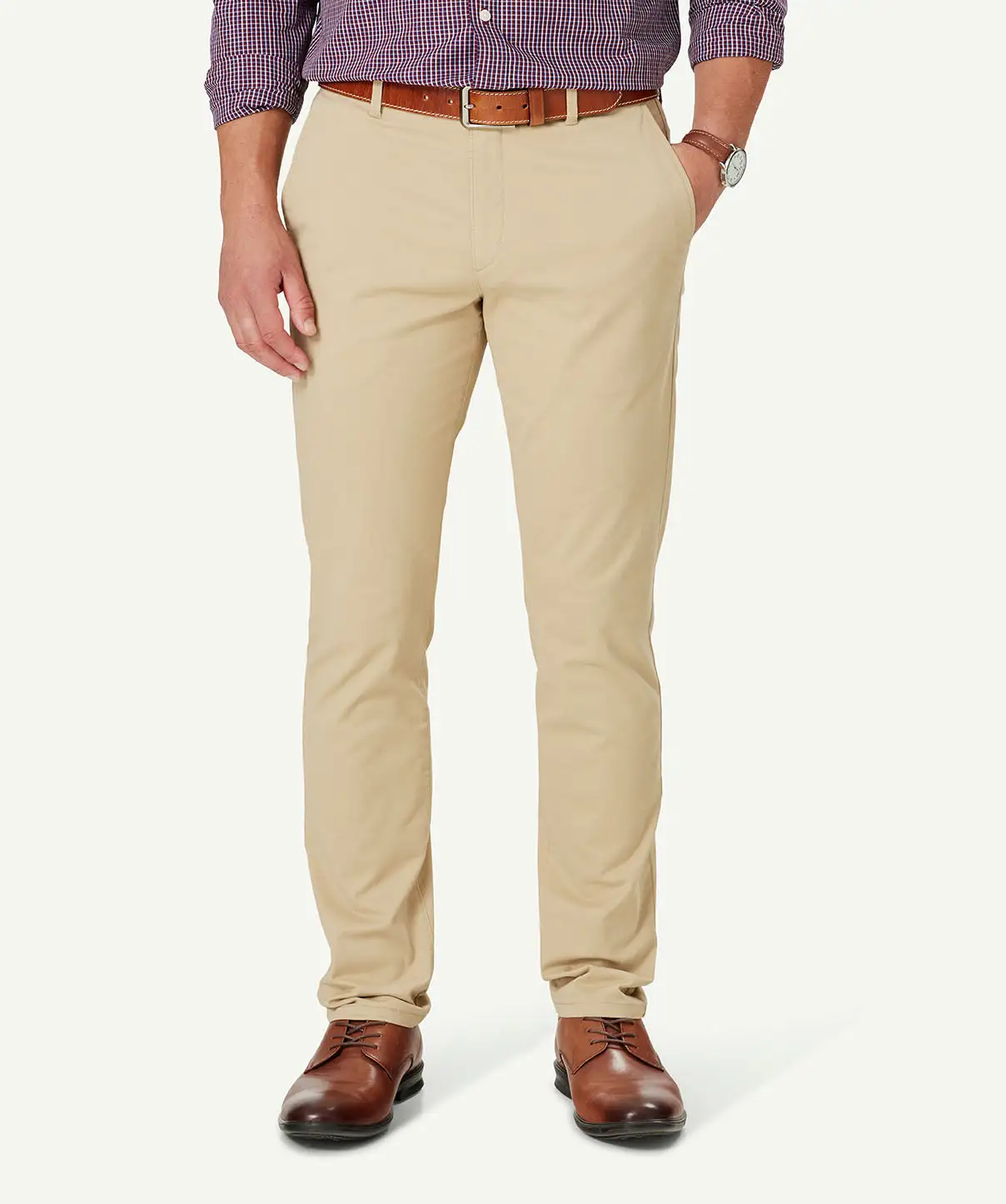 Gazman Modern Chino Pants - Camel 3 Gazman Modern Chino Pants - Camel