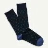 Gazman Non Tight Polka Dot Sock - Navy -Cheap Gazman Store 1 48717