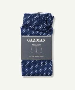 Gazman Diamond And Spade Print Boxers - Navy