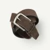 Gazman Suede Perforated Belt - Chocolate -Cheap Gazman Store 1 49275