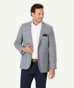 Gazman Prince Of Wales Check Sports Jacket - Multi Check