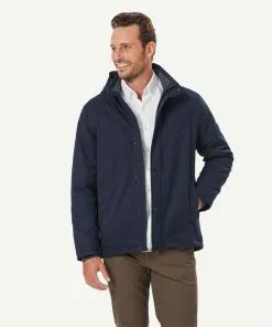 Gazman Stadium Jacket - Navy