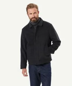 Gazman SOHO Harrington - Charcoal
