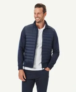 Gazman GAZFLEX Puffer Jacket - Navy