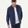 Gazman Brushed Overshirt - Navy -Cheap Gazman Store 1 49964