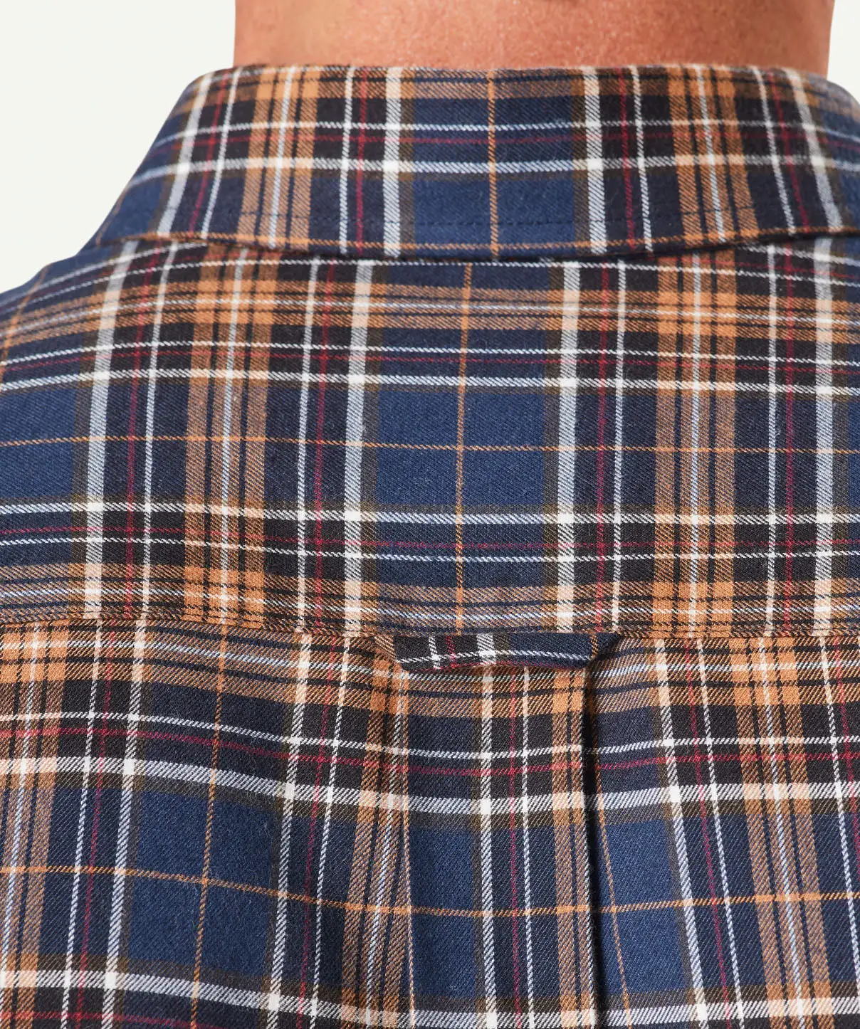 Gazman Brushed Multi Twill Check Long Sleeve Shirt - Multi Check 11 Gazman Brushed Multi Twill Check Long Sleeve Shirt - Multi Check - Image 9