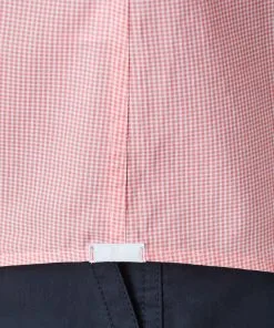 Gazman Tailored Featherweight Gingham Long Sleeve Shirt - Flamingo -Cheap Gazman Store 10 3f07a236 5c5f 4715 85b2 05d782840a8c