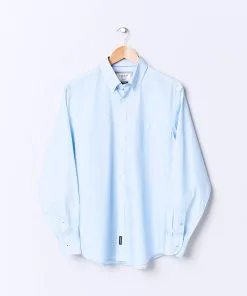 Gazman Circle Print Shirt - Sky Blue