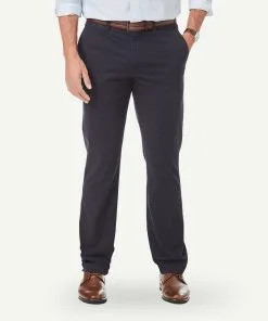 Gazman Comfort Chino Pants - Navy