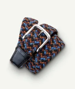 Gazman Plait Stretch Belt - Multi