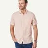 Gazman Casual Textured Linen Blend Plain Shirt - Mango -Cheap Gazman Store 1 3c4ce7d4 313f 4702 a6ff 19d1648f1441