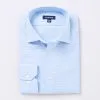 Gazman Easy Care Houndstooth Business Shirt - Light Blue -Cheap Gazman Store 1 439011d9 e596 498e 80c7 f184b2f601ac