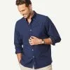 Gazman Casual Oxford Long Sleeve Shirt - Navy -Cheap Gazman Store 1 468fa57c c44b 435e bd6f d285e468a457