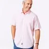 Gazman Casual Plain Short Sleeve Shirt - Pink -Cheap Gazman Store 1 5725d216 133c 47a1 a486 6cb75a2e911d