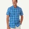 Gazman Tailored Fit Easy Care Short Sleeve Shirt - Cobalt 2 Gazman Tailored Fit Easy Care Short Sleeve Shirt - Cobalt -Cheap Gazman Store 1 59f073f6 d59c 46f2 ac90 0907a5ae5a60