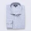 Gazman Tailored Fit Easy Care Grid Check Shirt - Navy -Cheap Gazman Store 1 655f4204 71aa 453c 9bef 32fd6c2f122a