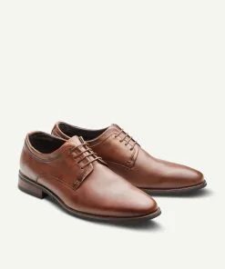 Gazman Hush Puppies Dress Shoes - Coffee Brown