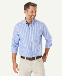 Gazman Easy Care Stripe Shirt - Royal -Cheap Gazman Store 1 7976fecc 3844 43c5 b9d8 ab3ef6db2f92