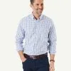 Gazman Easy Care Multi Check Shirt - Blue -Cheap Gazman Store 1 917dc117 9b46 4f78 8ef2 b24ff9774ea4