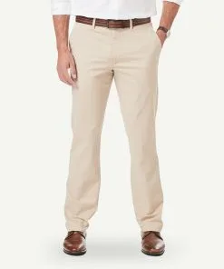 Gazman Comfort Chino Pants - Desert