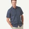 Gazman Geo Printed Short Sleeve Shirt - Navy -Cheap Gazman Store 1 98067aca c24e 4436 9068 addde67e3f2c