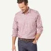 Gazman Easy Care Twill Box Check Long Sleeve Shirt - Wine 2 Gazman Easy Care Twill Box Check Long Sleeve Shirt - Wine -Cheap Gazman Store 1 b3ace013 4364 4e68 9eb9 58838ebed0cd