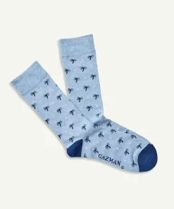 Gazman Non Tight Palm Sock - Blue Marle