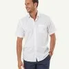 Gazman Oval Print Short Sleeve Shirt - White -Cheap Gazman Store 1 ee683791 bdcc 42bb 939a 04db12496c41