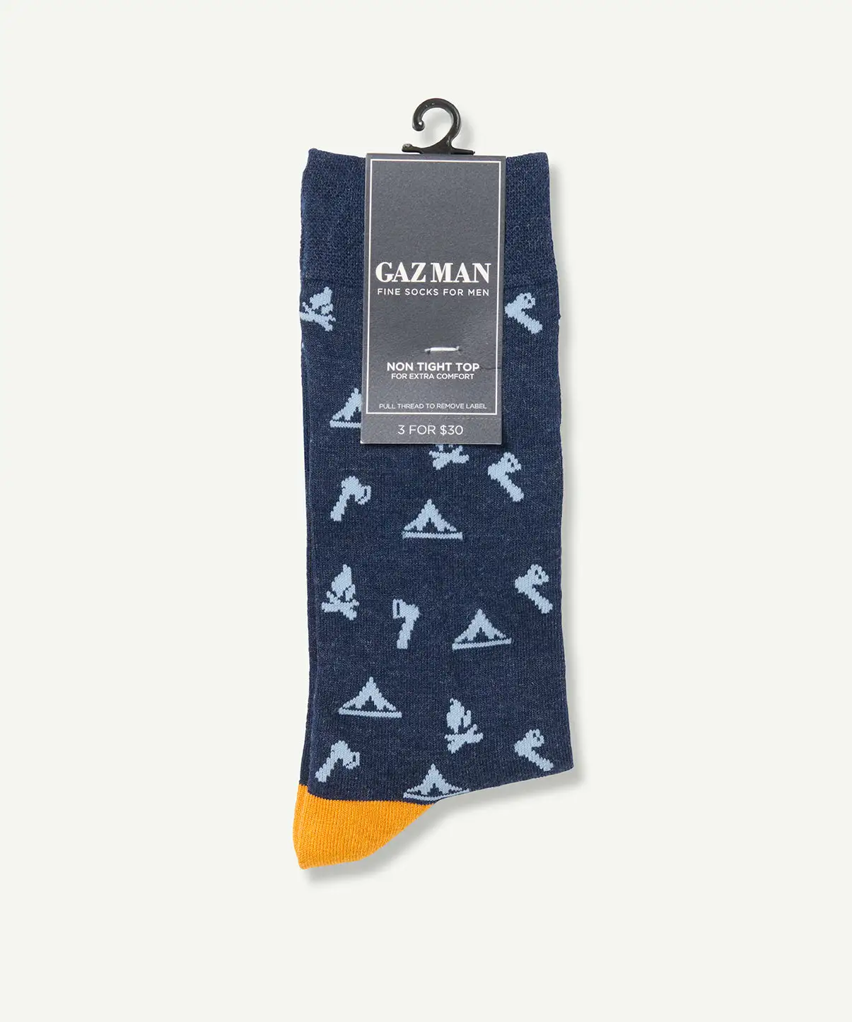 Gazman Non Tight Wilderness Sock - Denim 4 Gazman Non Tight Wilderness Sock - Denim - Image 2