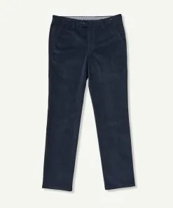 Gazman Stretch Fine Cord Pants - Navy -Cheap Gazman Store 2 44807