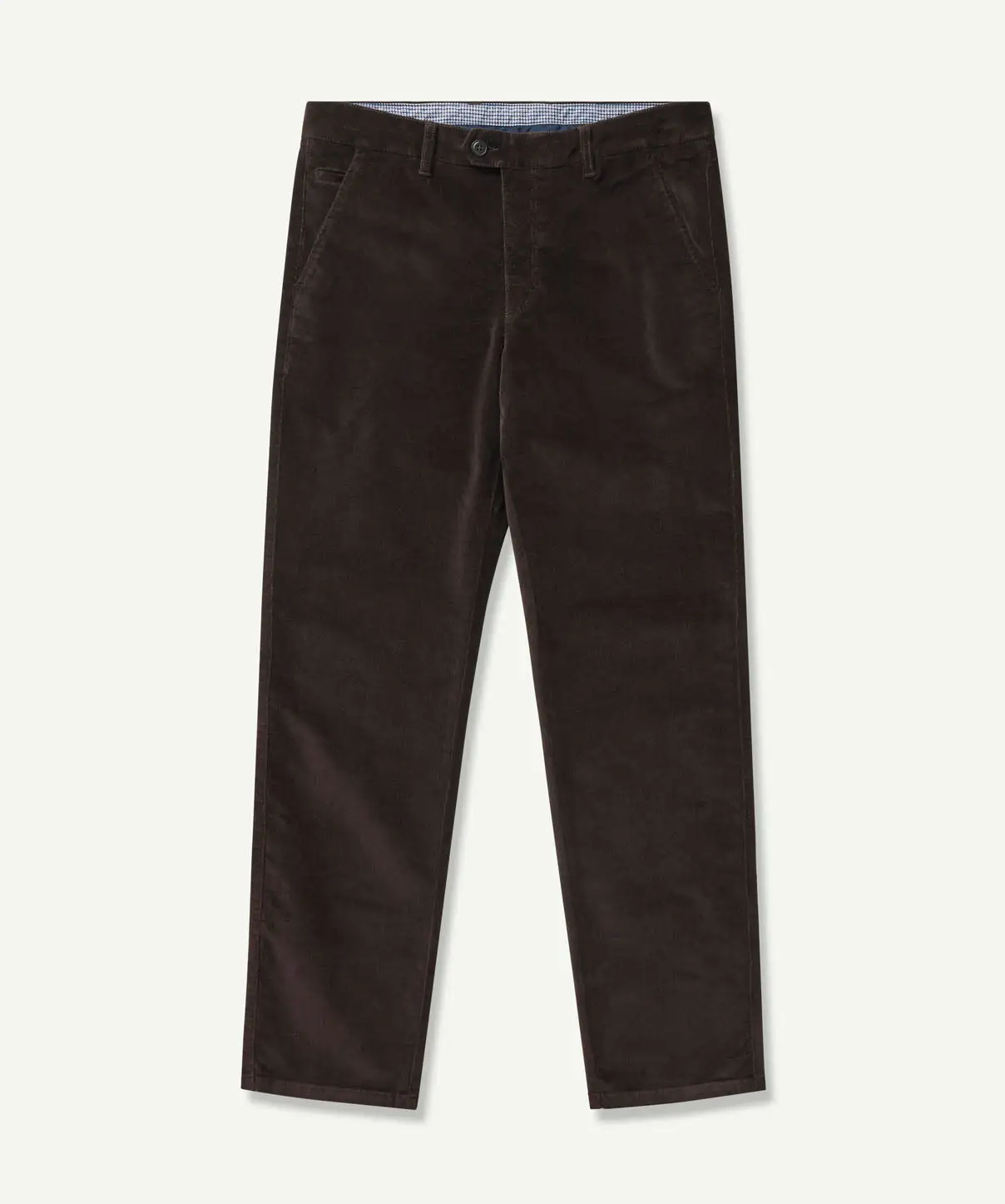 Gazman Stretch Fine Cord Pants - Chocolate 4 Gazman Stretch Fine Cord Pants - Chocolate - Image 2