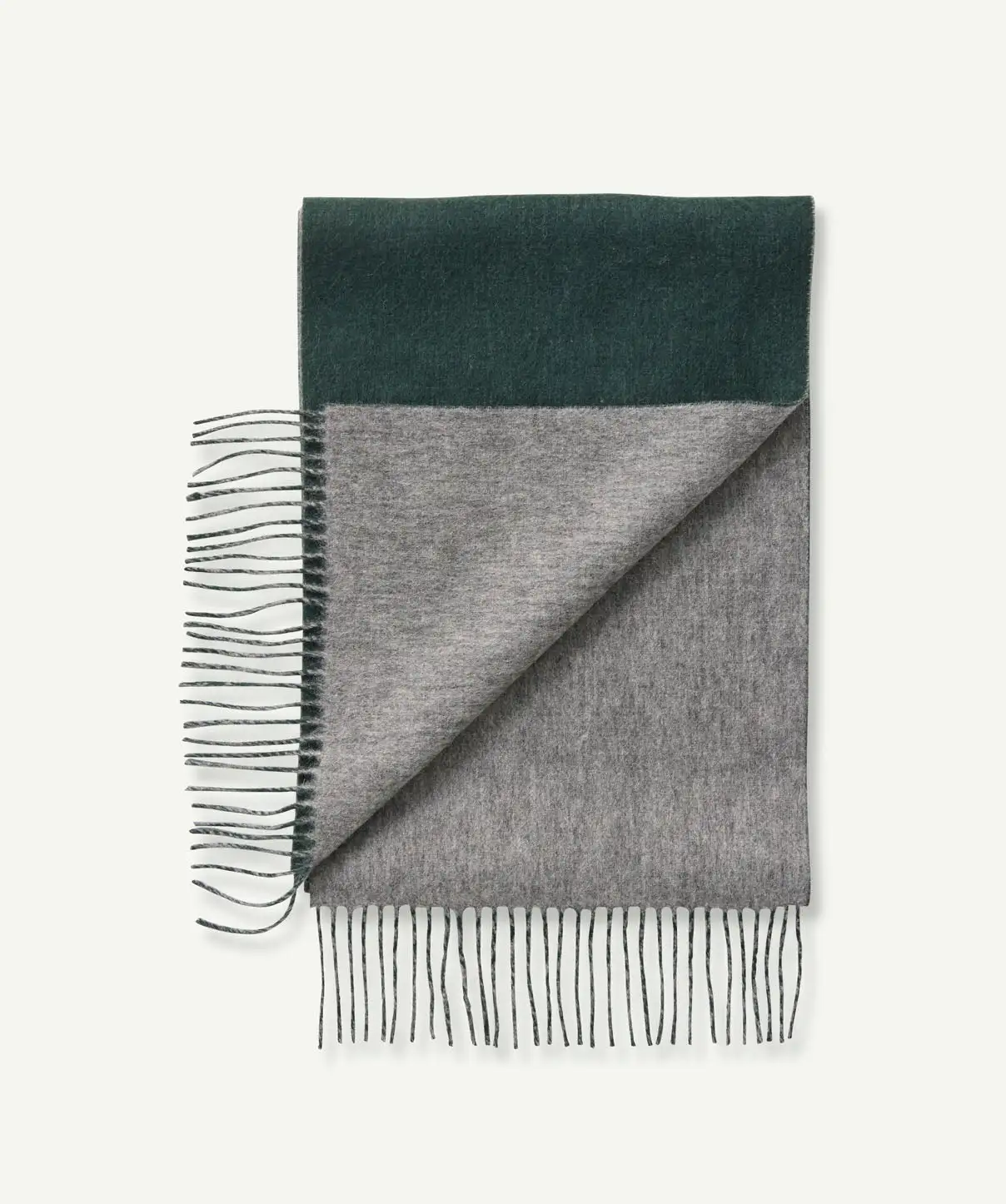 Gazman Double Wool Face Scarf - Forest 4 Gazman Double Wool Face Scarf - Forest - Image 2