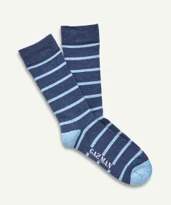 Gazman Non Tight Cushion Foot Socks - Denim