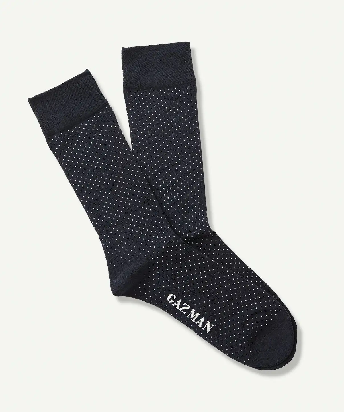Gazman Non Tight Cushion Dot Socks - Navy 4 Gazman Non Tight Cushion Dot Socks - Navy - Image 2
