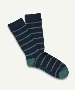 Gazman Non Tight Cushion Foot Socks - Navy