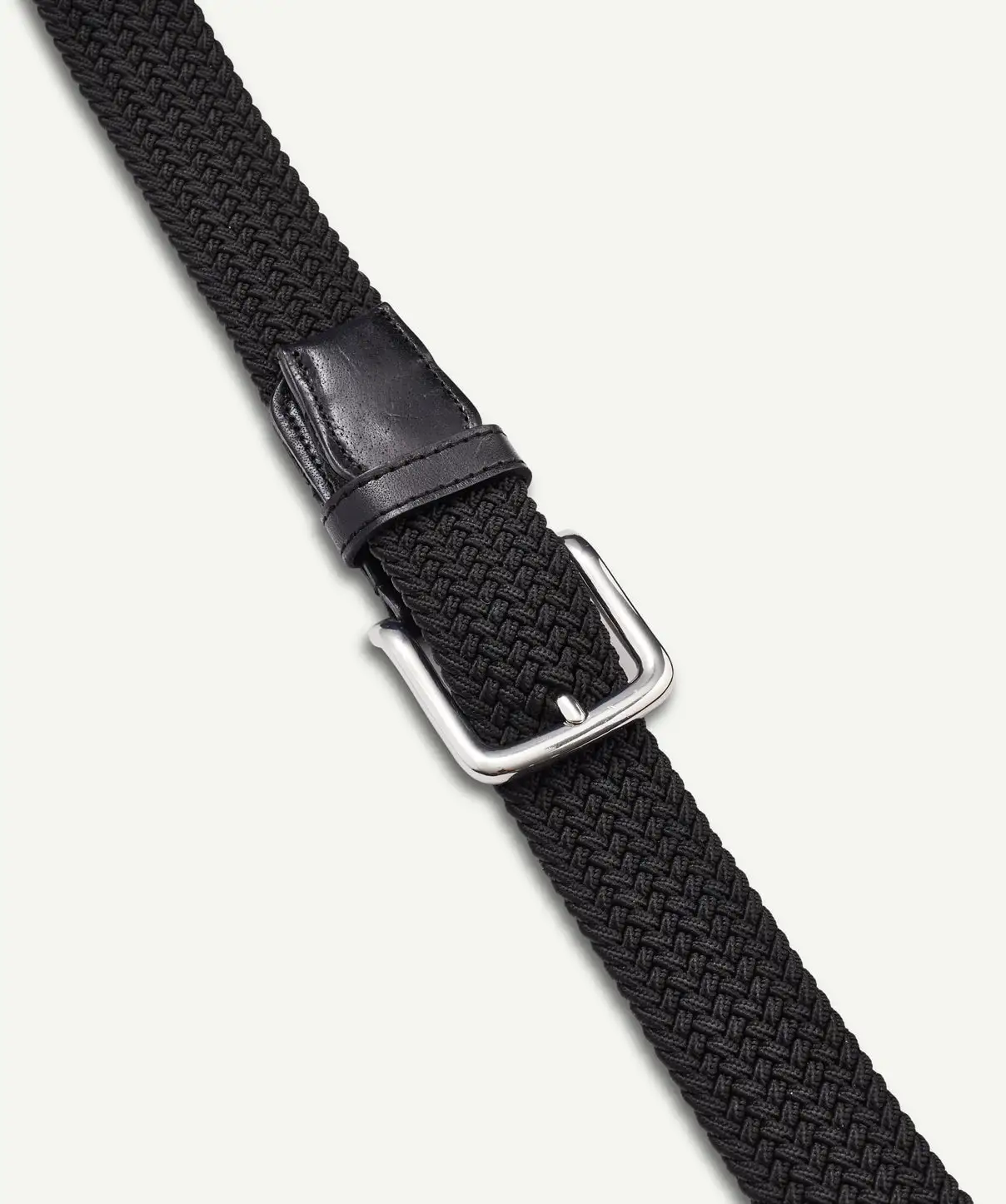Gazman Plait Stretch Belt - Black 4 Gazman Plait Stretch Belt - Black - Image 2