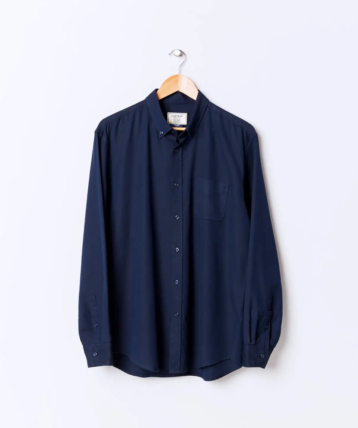 Gazman Tailored Fit Basketweave Shirt - Navy 4 Gazman Tailored Fit Basketweave Shirt - Navy - Image 2