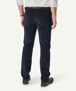 Gazman Stretch Fine Cord Pants - Navy -Cheap Gazman Store 3 44808